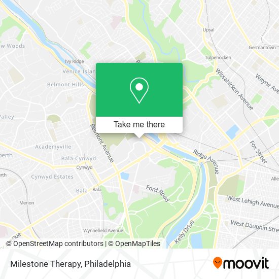 Mapa de Milestone Therapy