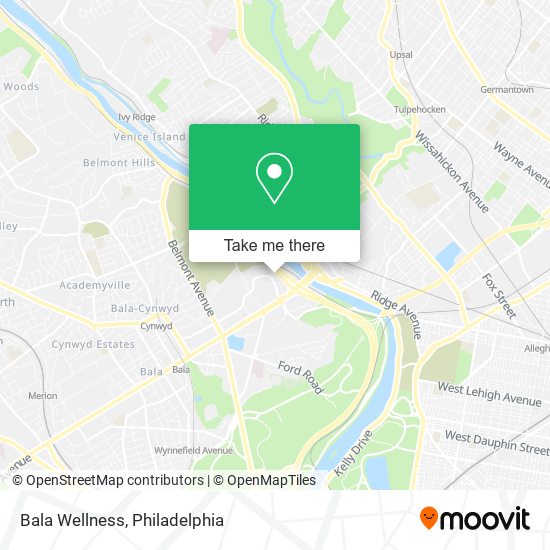 Bala Wellness map