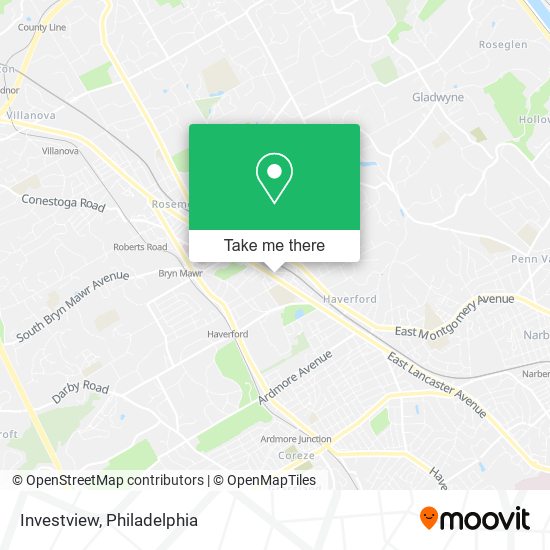 Investview map