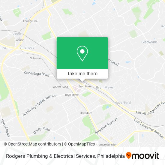 Mapa de Rodgers Plumbing & Electrical Services