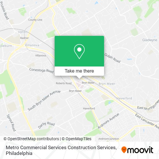 Mapa de Metro Commercial Services Construction Services