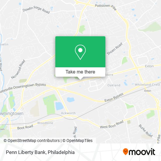 Penn Liberty Bank map