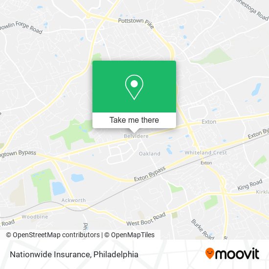 Nationwide Insurance map