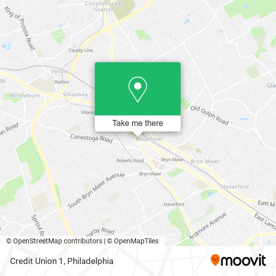 Credit Union 1 map