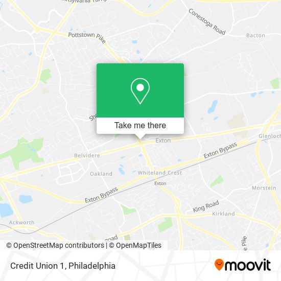 Credit Union 1 map