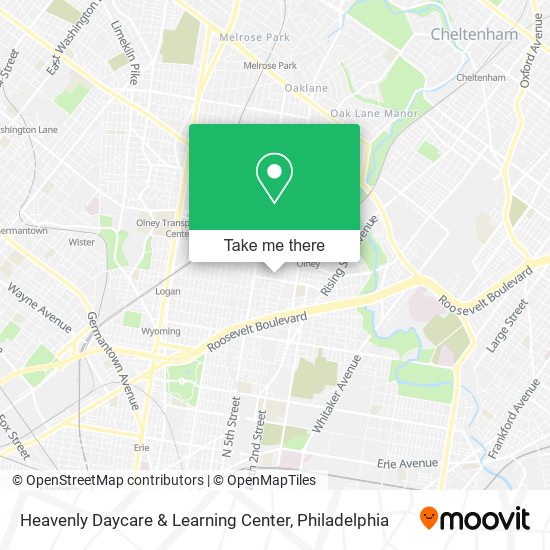 Mapa de Heavenly Daycare & Learning Center