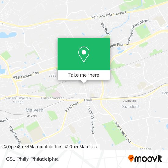 CSL Philly map