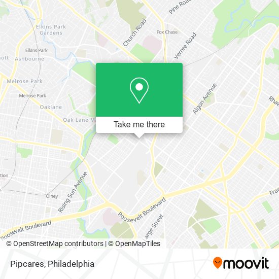 Pipcares map