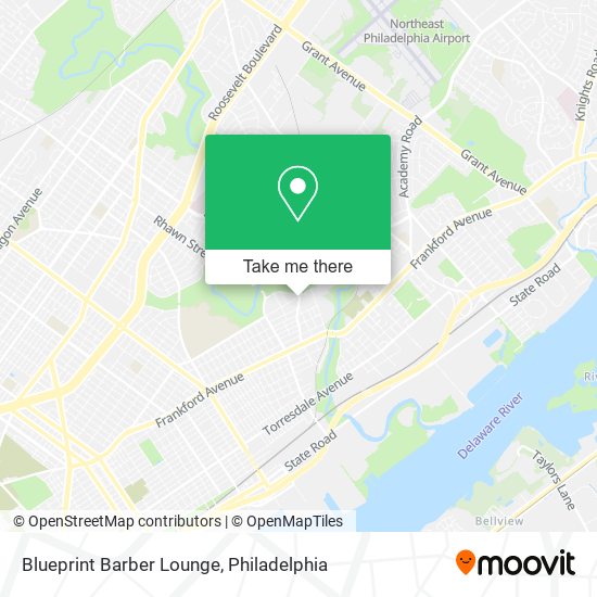 Blueprint Barber Lounge map