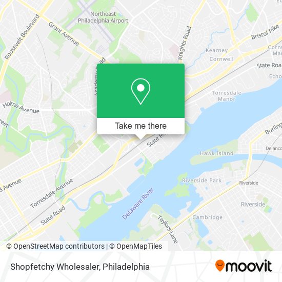 Mapa de Shopfetchy Wholesaler