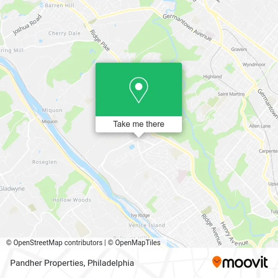 Pandher Properties map