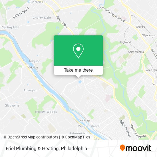 Friel Plumbing & Heating map