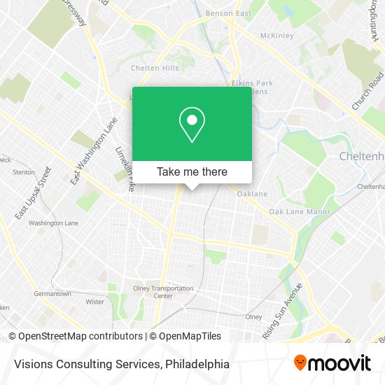 Mapa de Visions Consulting Services