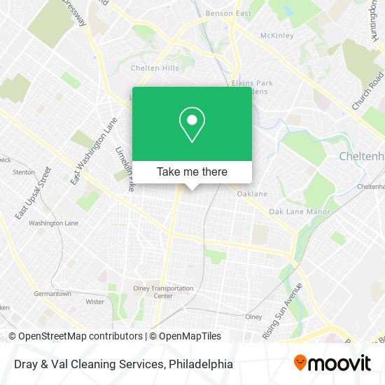 Dray & Val Cleaning Services map