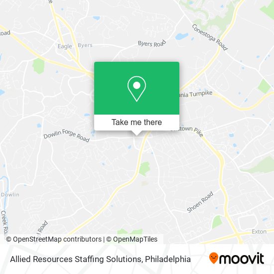 Allied Resources Staffing Solutions map