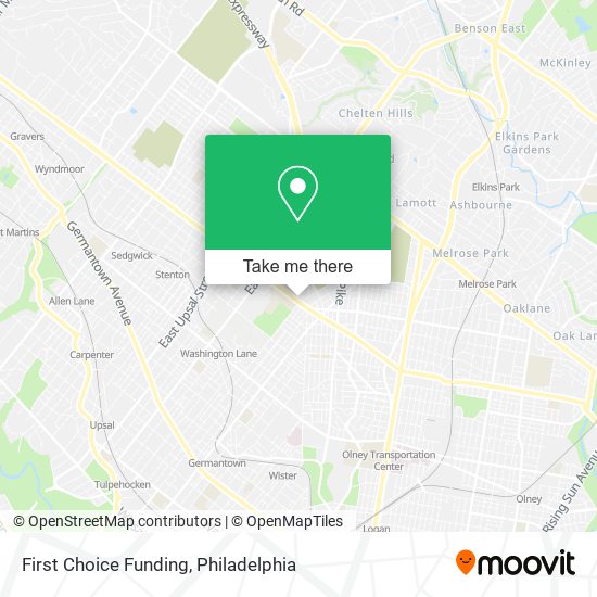 First Choice Funding map
