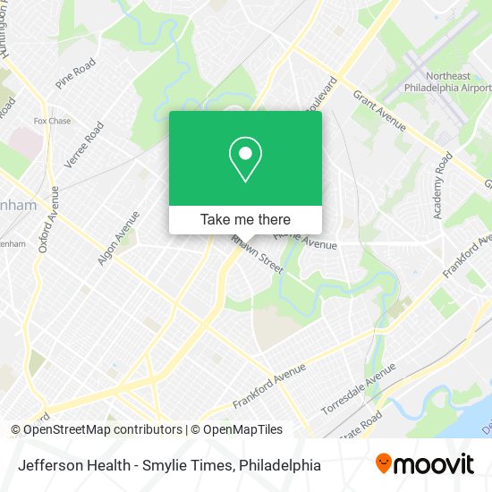 Jefferson Health - Smylie Times map