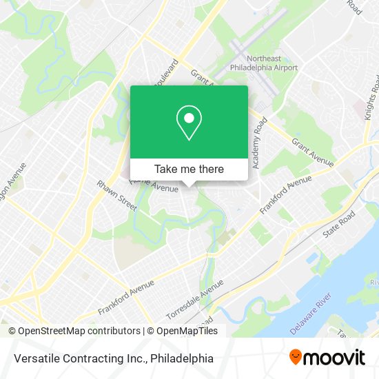 Versatile Contracting Inc. map