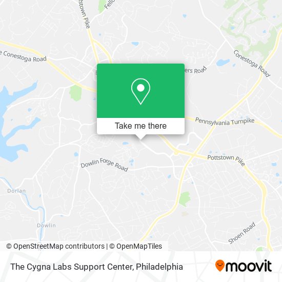 Mapa de The Cygna Labs Support Center