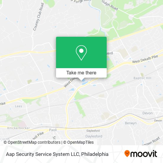 Aap Security Service System LLC map