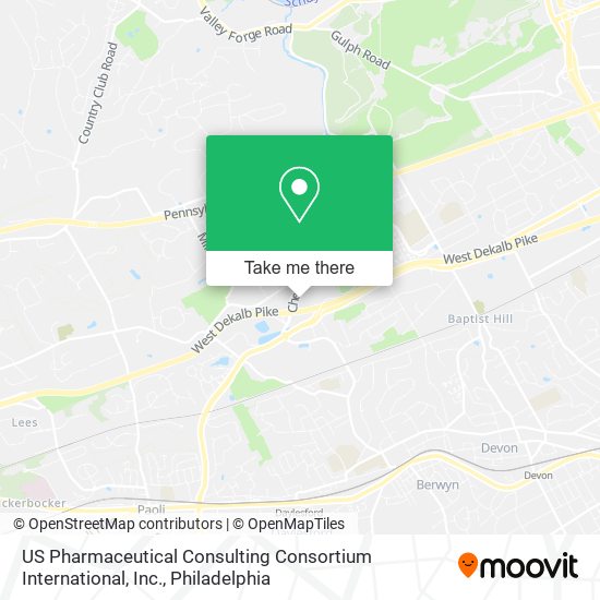 US Pharmaceutical Consulting Consortium International, Inc. map