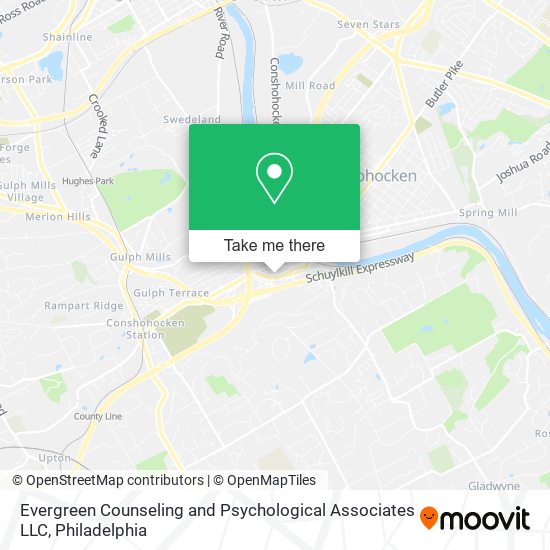 Mapa de Evergreen Counseling and Psychological Associates LLC