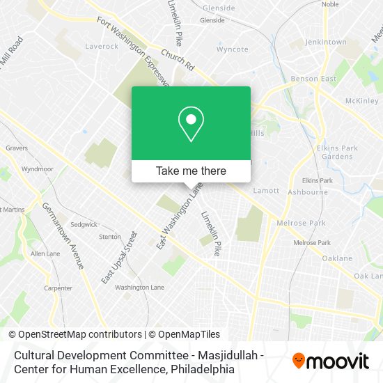 Cultural Development Committee - Masjidullah - Center for Human Excellence map