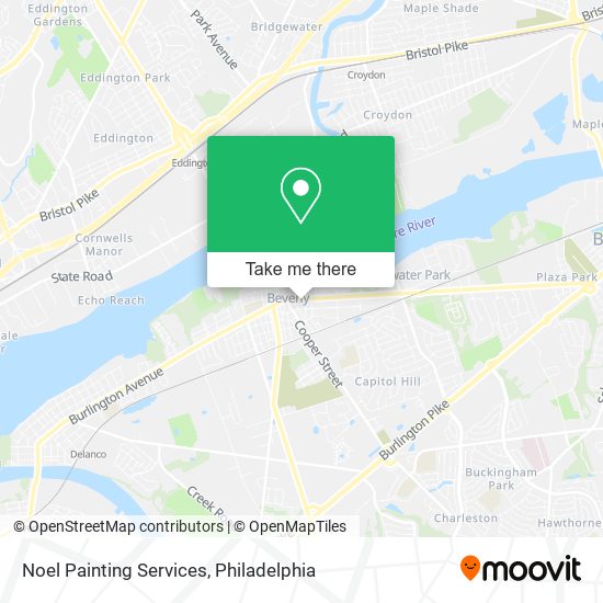 Noel Painting Services map