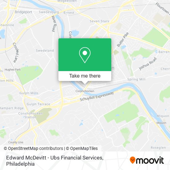 Edward McDevitt - Ubs Financial Services map