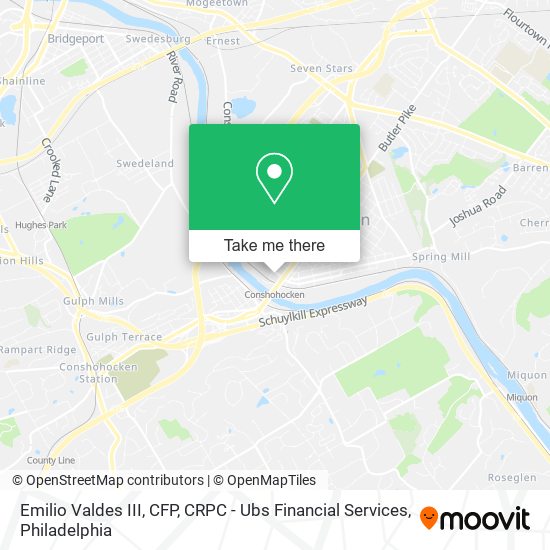 Emilio Valdes III, CFP, CRPC - Ubs Financial Services map