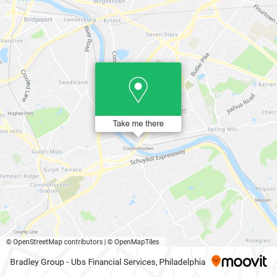 Bradley Group - Ubs Financial Services map
