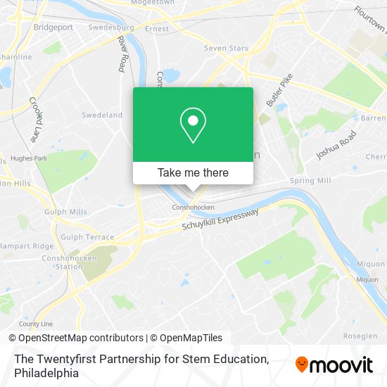 The Twentyfirst Partnership for Stem Education map