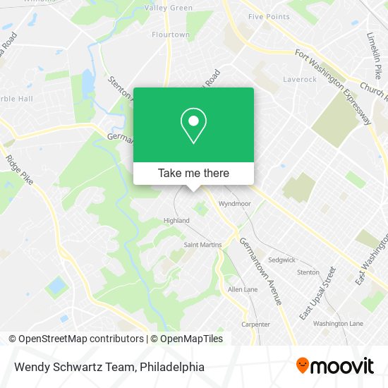 Wendy Schwartz Team map