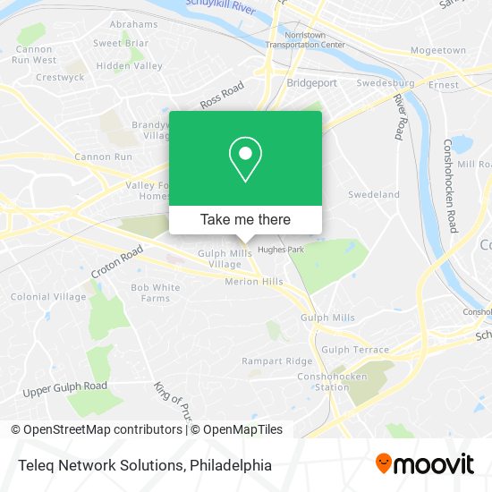 Teleq Network Solutions map