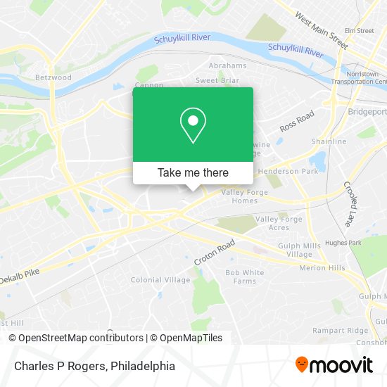 Charles P Rogers map