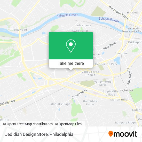 Jedidiah Design Store map