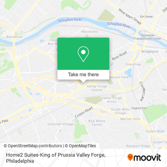 Mapa de Home2 Suites-King of Prussia Valley Forge