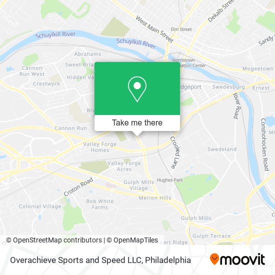 Overachieve Sports and Speed LLC map