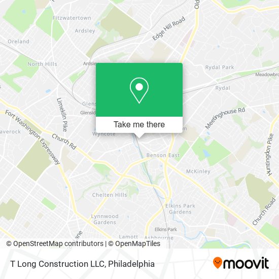 Mapa de T Long Construction LLC