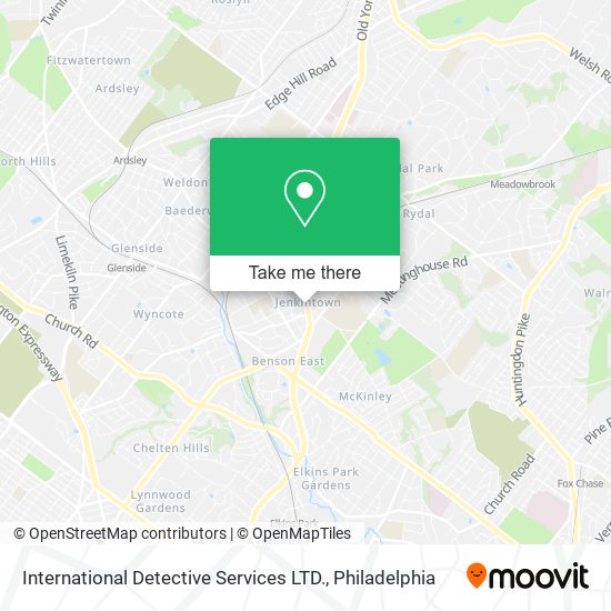 Mapa de International Detective Services LTD.