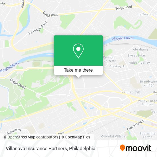 Villanova Insurance Partners map