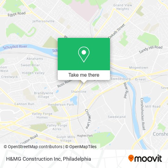 Mapa de H&MG Construction Inc