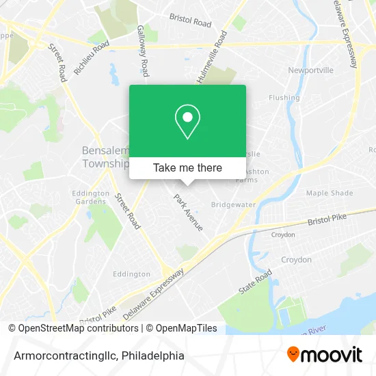 Armorcontractingllc map