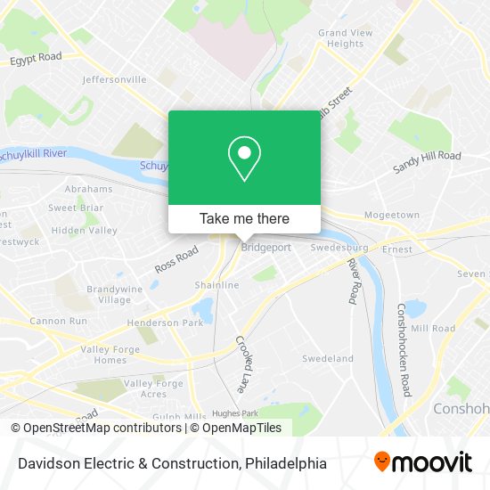 Davidson Electric & Construction map