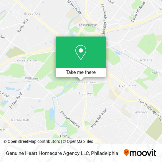 Genuine Heart Homecare Agency LLC map