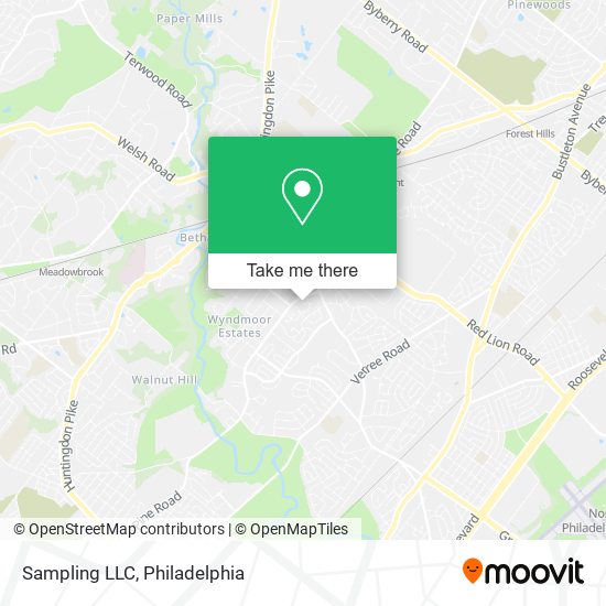 Sampling LLC map