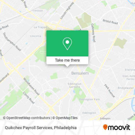 Quikchex Payroll Services map