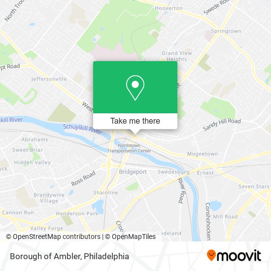Borough of Ambler map