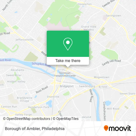 Borough of Ambler map