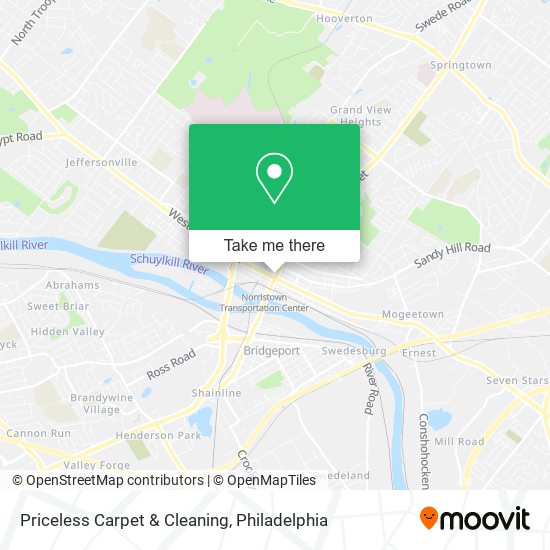 Priceless Carpet & Cleaning map